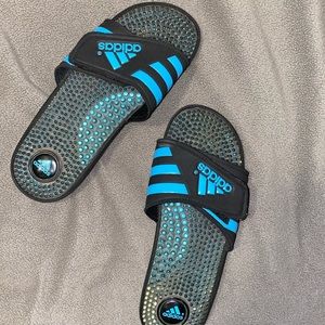 Turquoise and Black slides